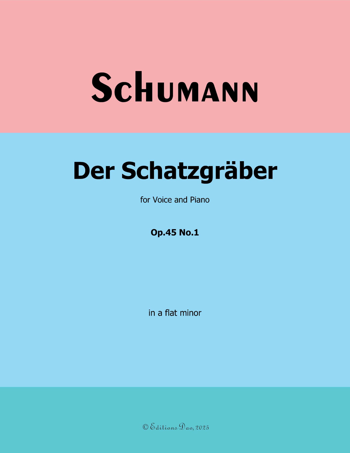 Der Schatzgräber, by R. Schumann