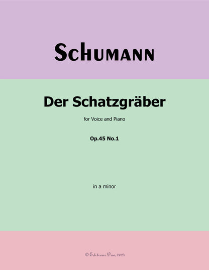 Der Schatzgräber, by R. Schumann