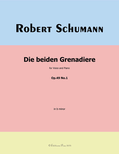 Die beiden Grenadiere, by R. Schumann