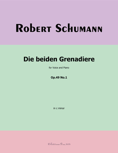 Die beiden Grenadiere, by R. Schumann