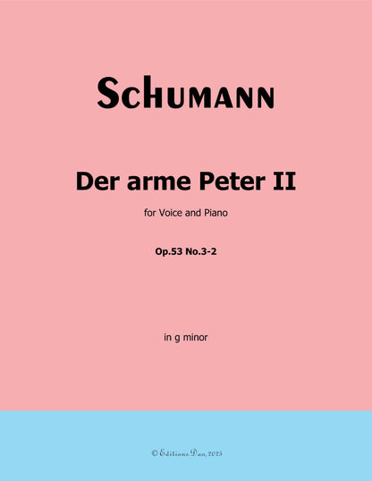 Der arme Peter 2, by R. Schumann