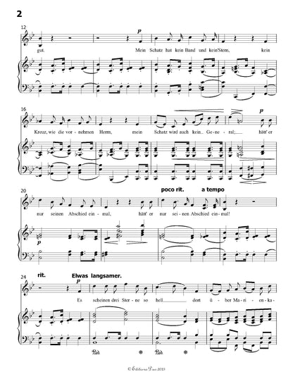 Die Soldntenbraut, by R. Schumann