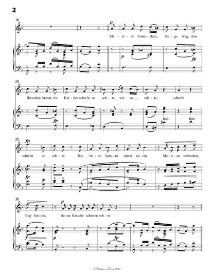Marienwurmchen, by R. Schumann