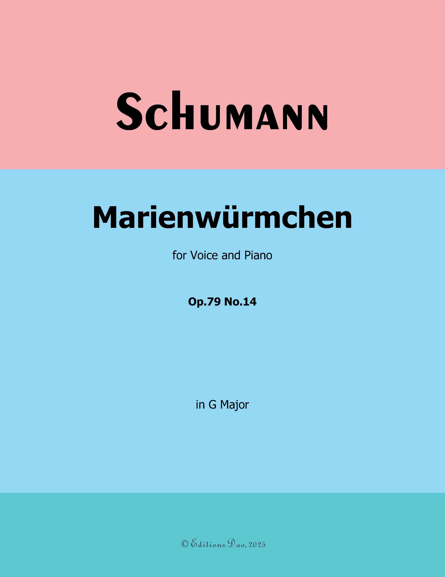 Marienwurmchen, by R. Schumann