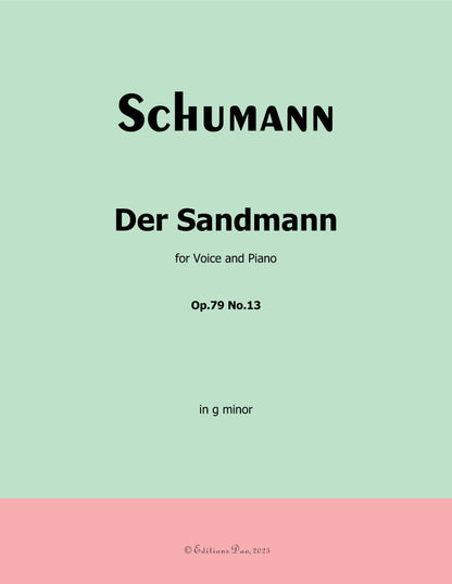 Der Sandman, by R. Schumann