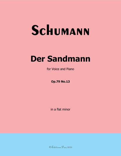 Der Sandman, by R. Schumann
