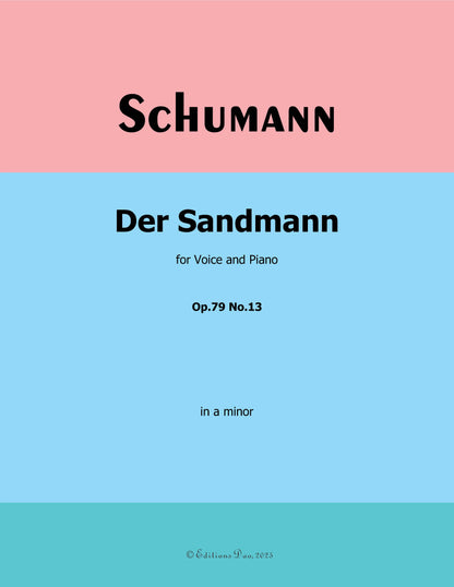Der Sandman, by R. Schumann
