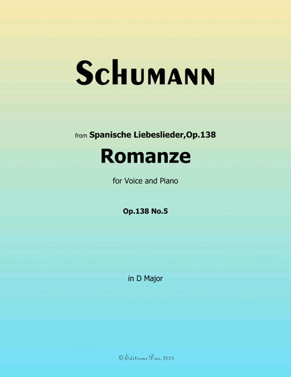 Romanze, by R. Schumann
