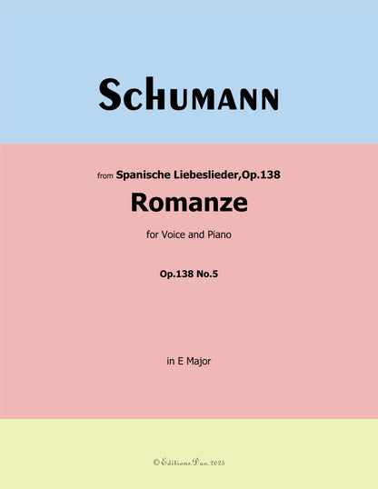 Romanze, by R. Schumann