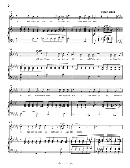An Anna, by R. Schumann