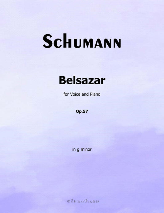 Belsazar, by R. Schumann