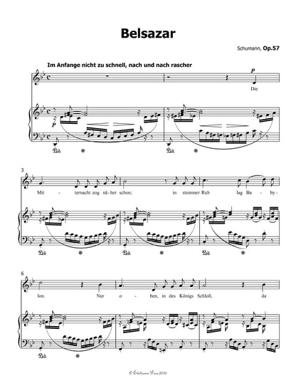 Belsazar, by R. Schumann