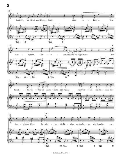 Belsazar, by R. Schumann