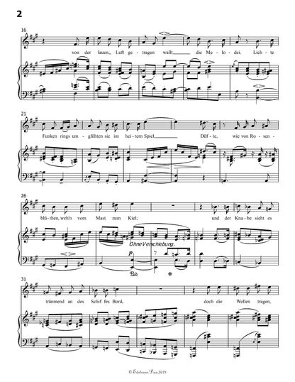 Die Meerfee, by R. Schumann