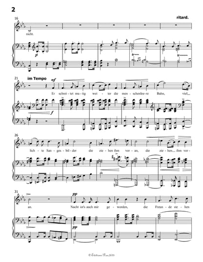 Trost im gesang, by R. Schumann
