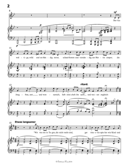 Die Lowenbraut, by R. Schumann