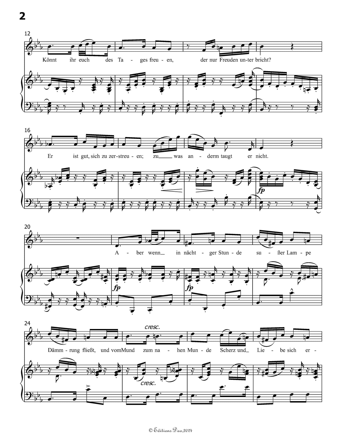 Singet nicht in Trauertonen,by R. Schumann