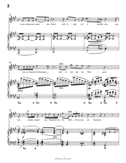 Hoffen und wieder verzagen, by Richard Strauss