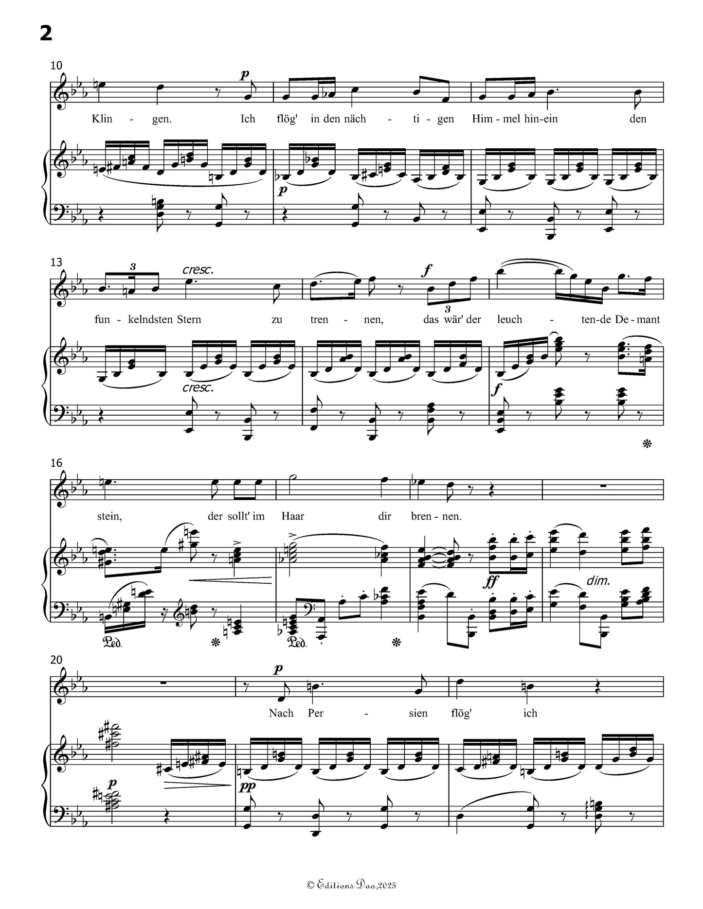 Wenn, by Richard Strauss