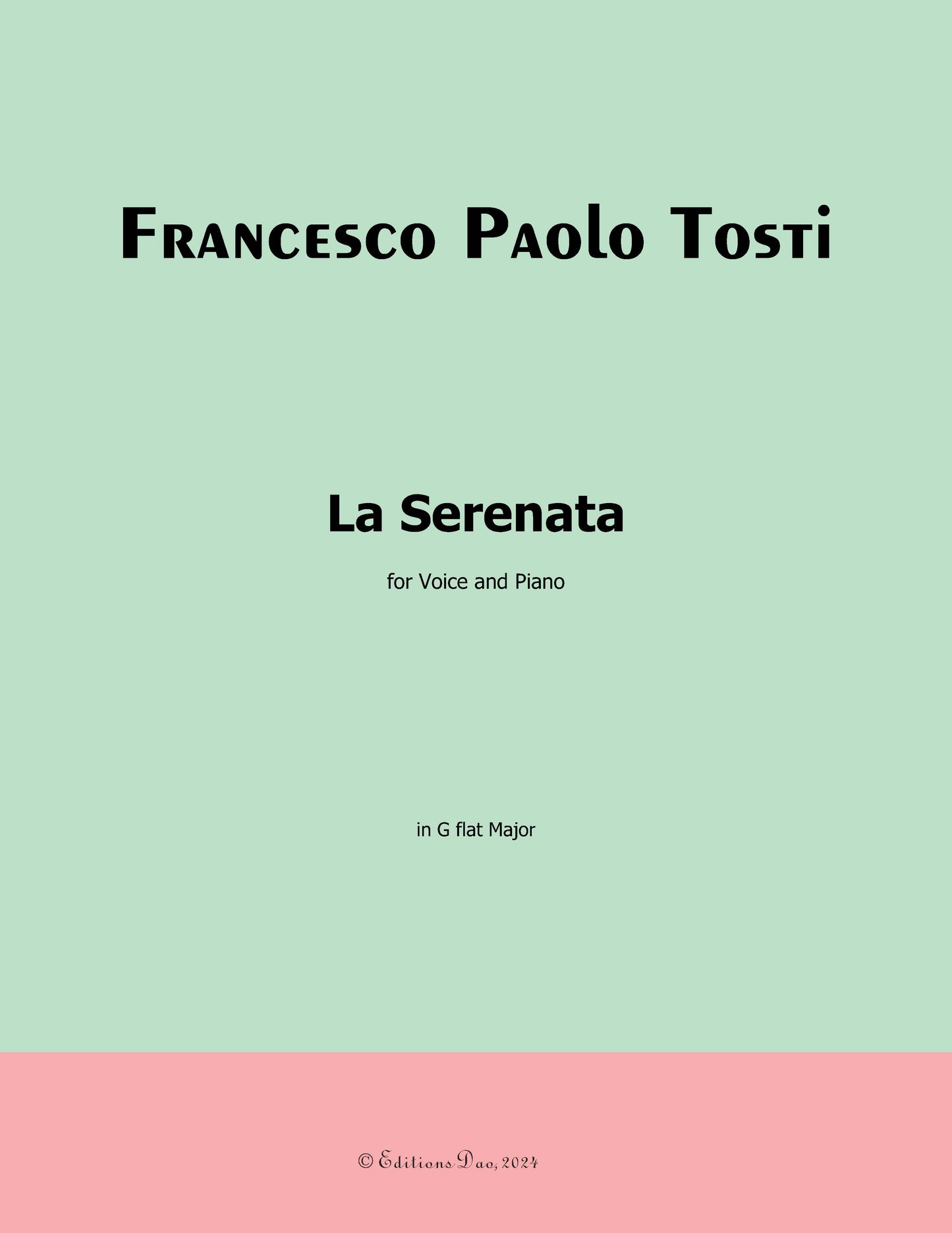 La Serenata,by F. P. Tosti