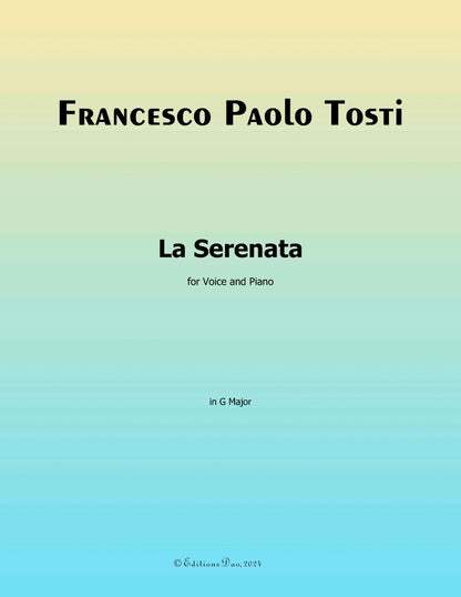 La Serenata,by F. P. Tosti