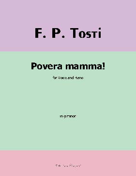 Povera mamma!, by F. P. Tosti