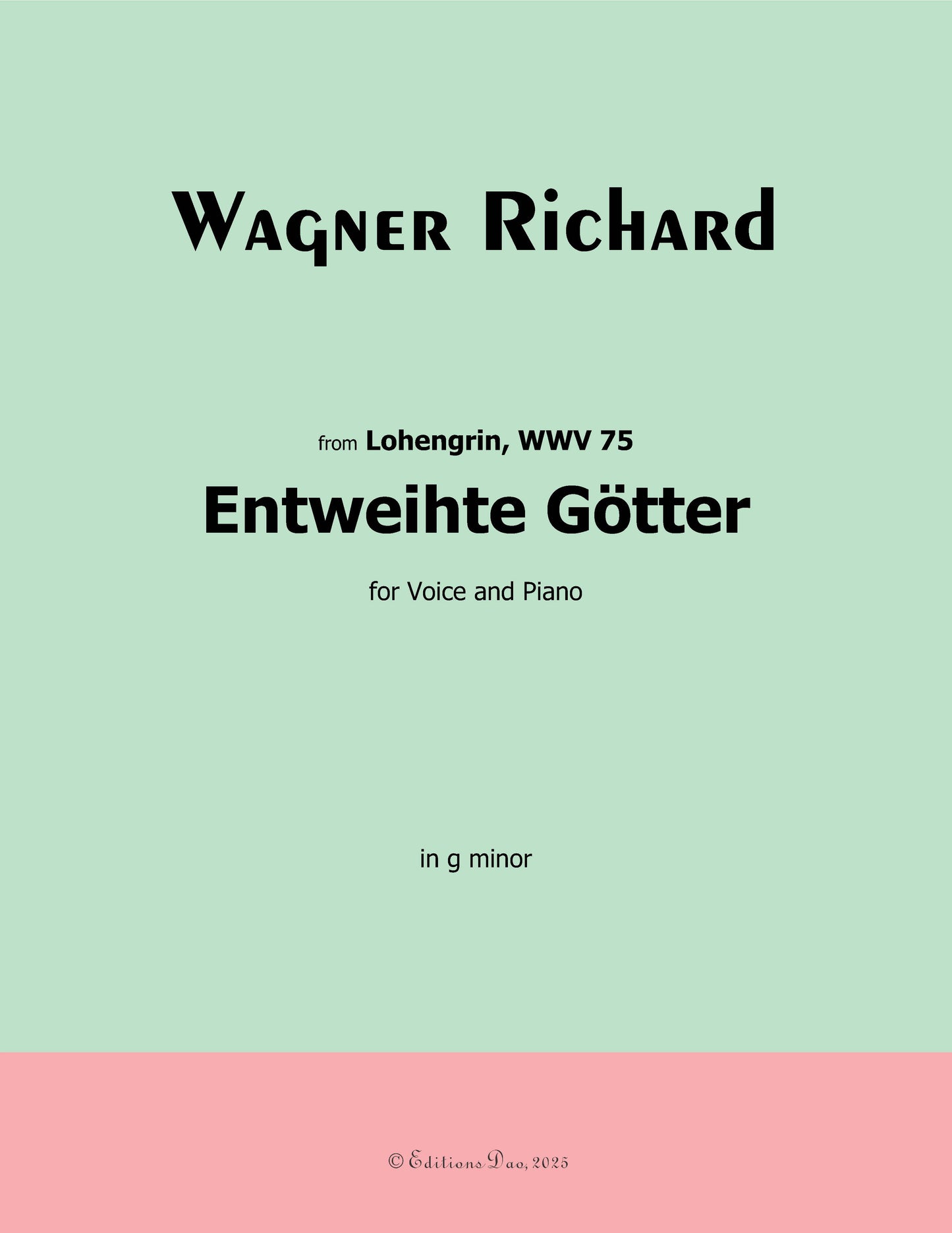 Entweihte Gotter, by R. Wagner
