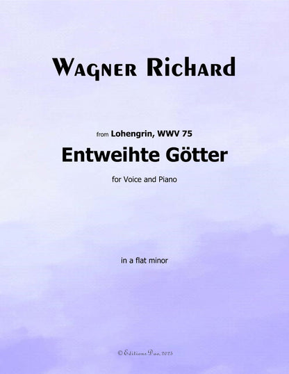 Entweihte Gotter, by R. Wagner