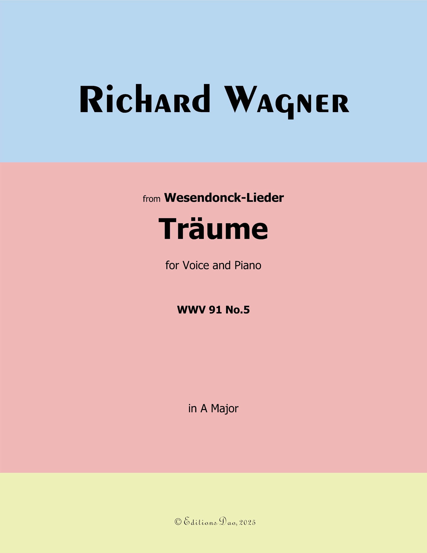 Träume, by R. Wagner