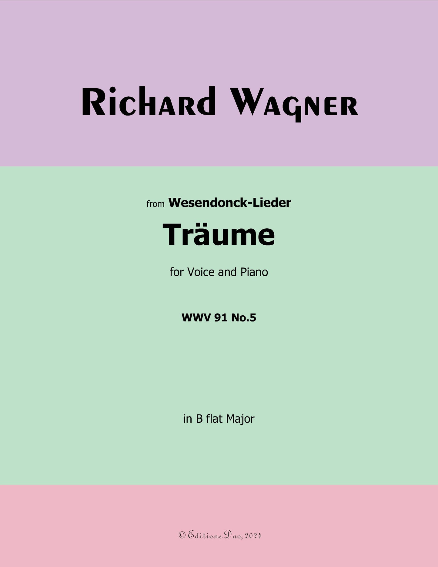 Träume, by R. Wagner