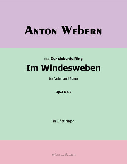 Im Windesweben, by Webern