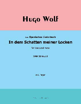 In dem Schatten meiner Locken, by H. Wolf