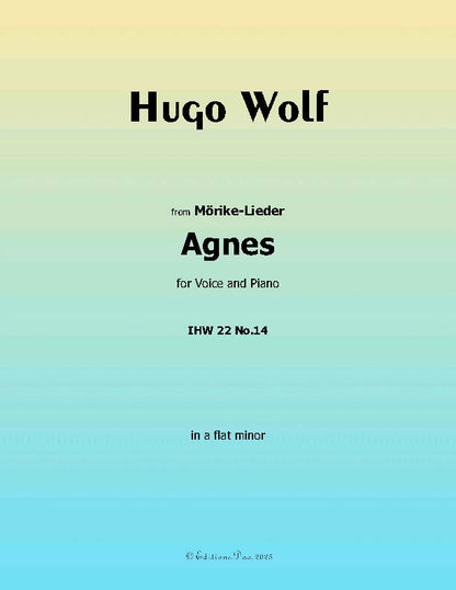 Agnes, by Hugo Wolf