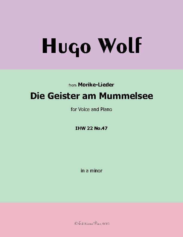 Die Geister am Mummelsee, by Hugo Wolf, IHW 22 No.47