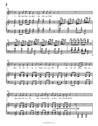 Cophtisches Lied I, by Hugo Wolf